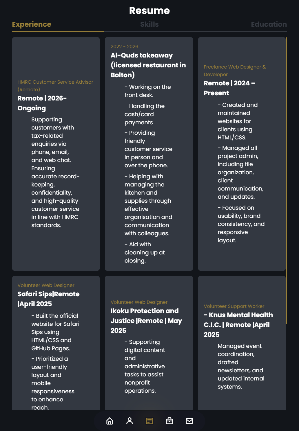 My Portfolio Website